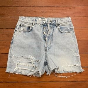 REFORMATION JEAN SHORTS